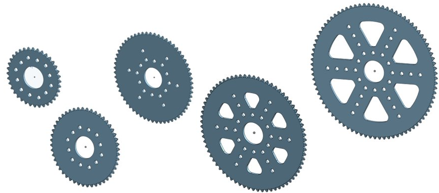 #25 Flat Plate Sprockets