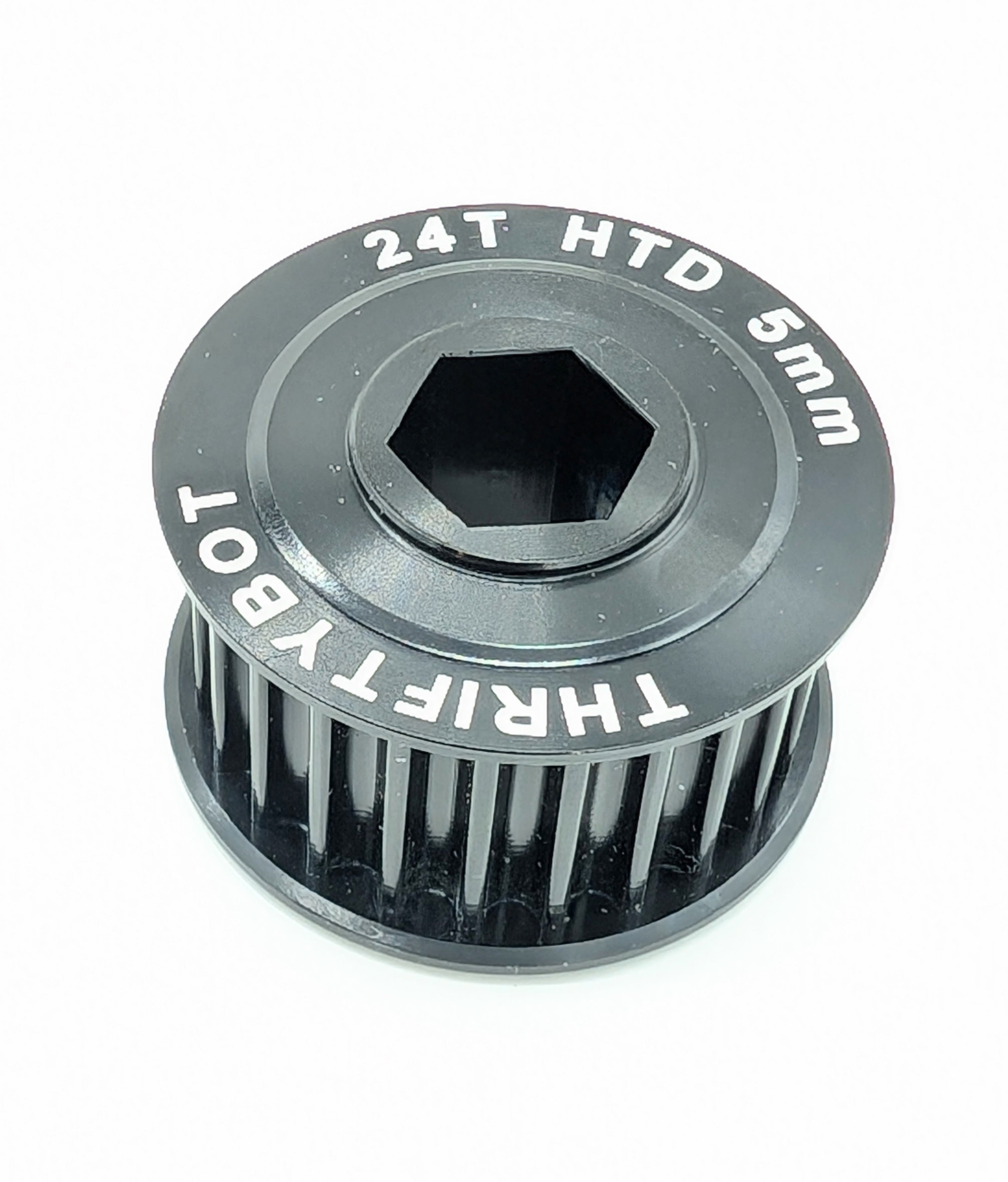 QTY 1 - 24 Tooth HTD Pulley 1/2" Hex Bore